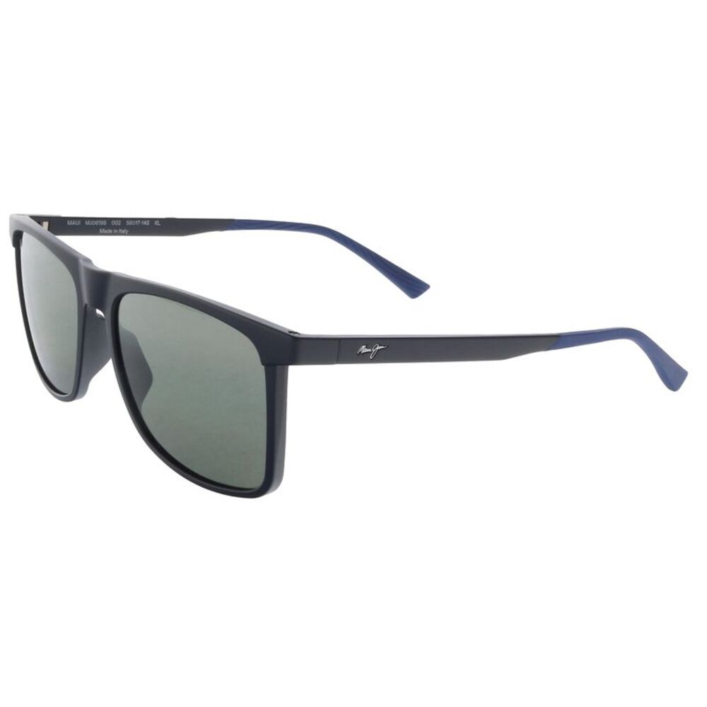 Maui Jim MJ0619S002 Modern Ocean Vibes Matte Blue Sunglasses Grey